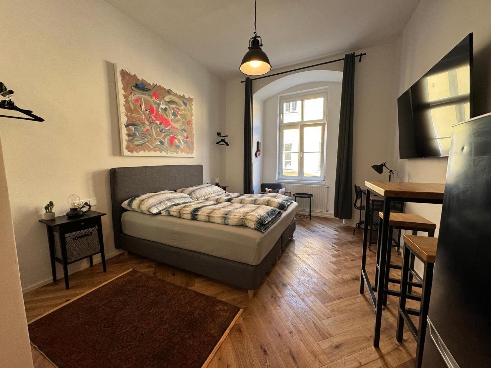 Industrial Apartment Schlossberg Linz Buitenkant foto